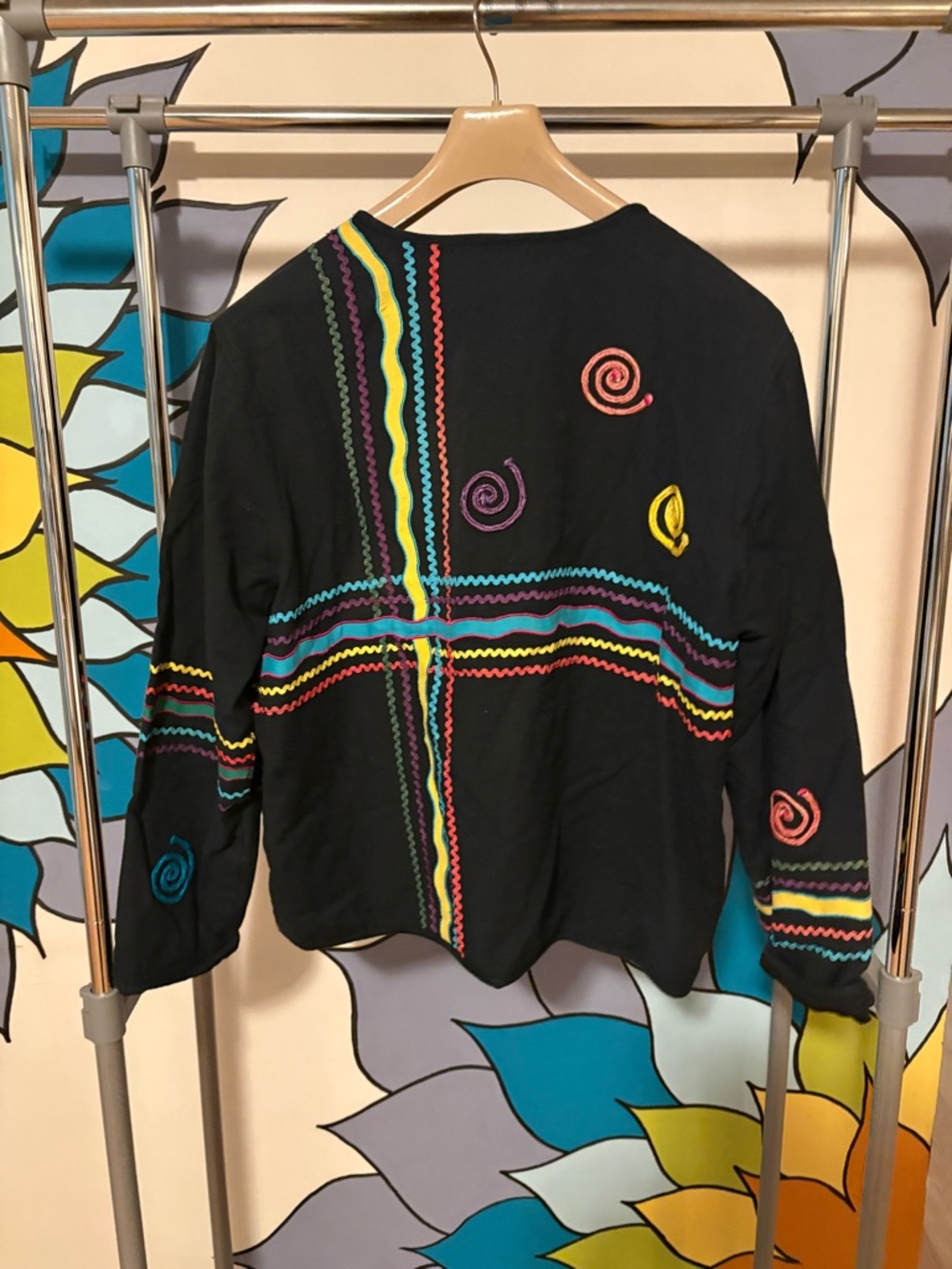 Embroidered boho button up - Picture 3 of 4
